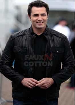 Continuum Victor Webster Black Leather Jacket